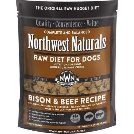 Northwest Naturals Dog Frozen Bison and Beef Nuggets 6lb {L-x} SD-5 - Image 2