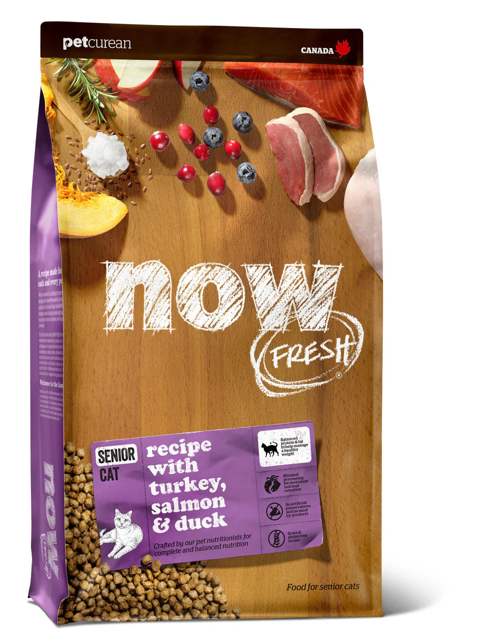 Now Fresh Grain Free Senior Recipe For Cats 8 lb