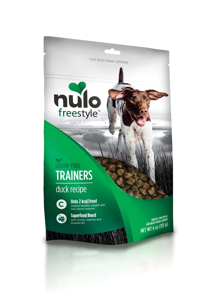 Nulo Freestyle Grain-Free Trainers Training Treats Duck 4 oz