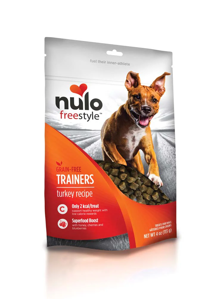 Nulo Freestyle Grain-Free Trainers Training Treats Turkey 4 oz