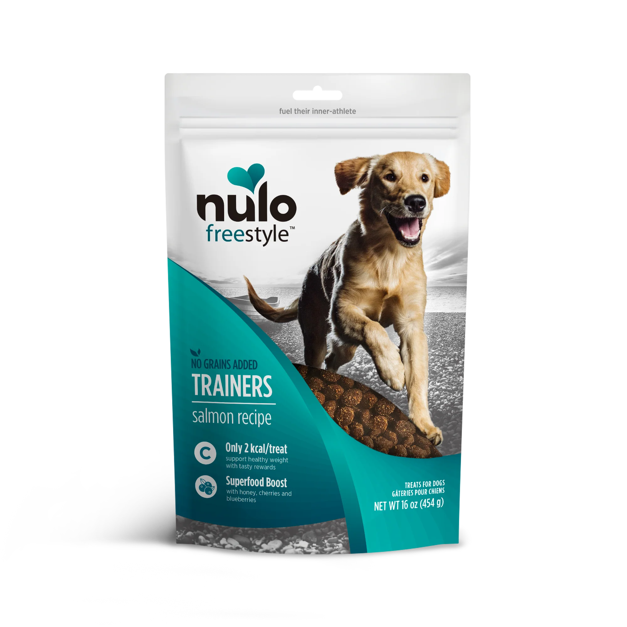 Nulo FreeStyle Trainers Grain-Free Dog Treats Salmon 16 oz
