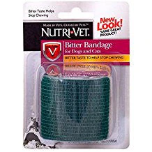 Nutri-Vet 2" Bitter Bandage Dog 1ct {L+1} 691150