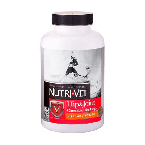 Nutri-Vet Hip & Joint Early Care Liver Chewables 75 Count - Image 2