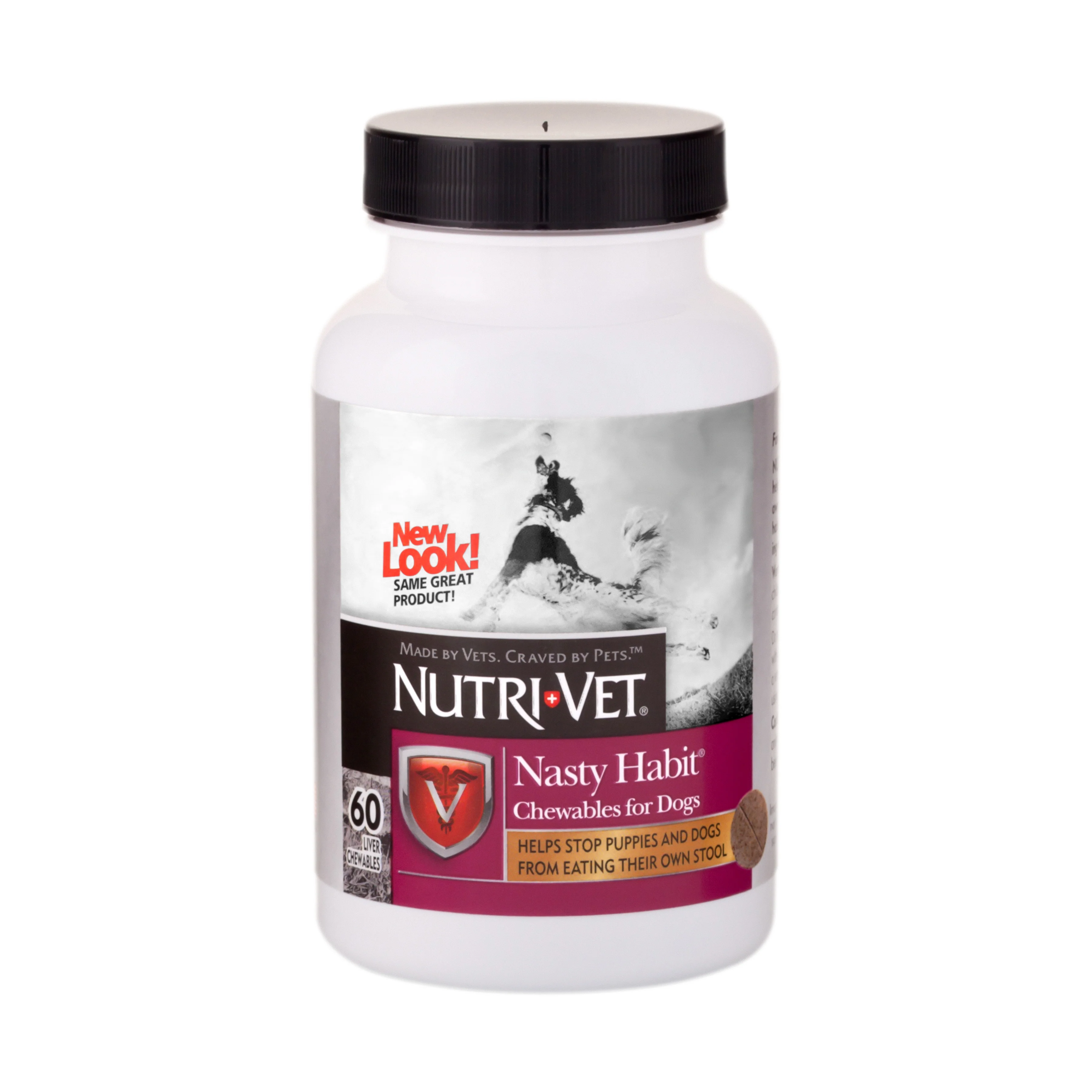 Nutri-Vet Nasty Habit Chewables for Dogs Liver 60ct 60 ct