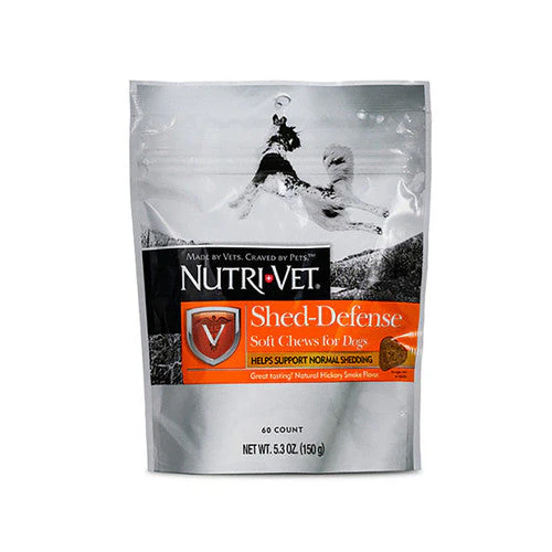 Nutri-Vet Shed Defense Soft Chews Natural Smoke Flavor 5.35 oz - Image 2