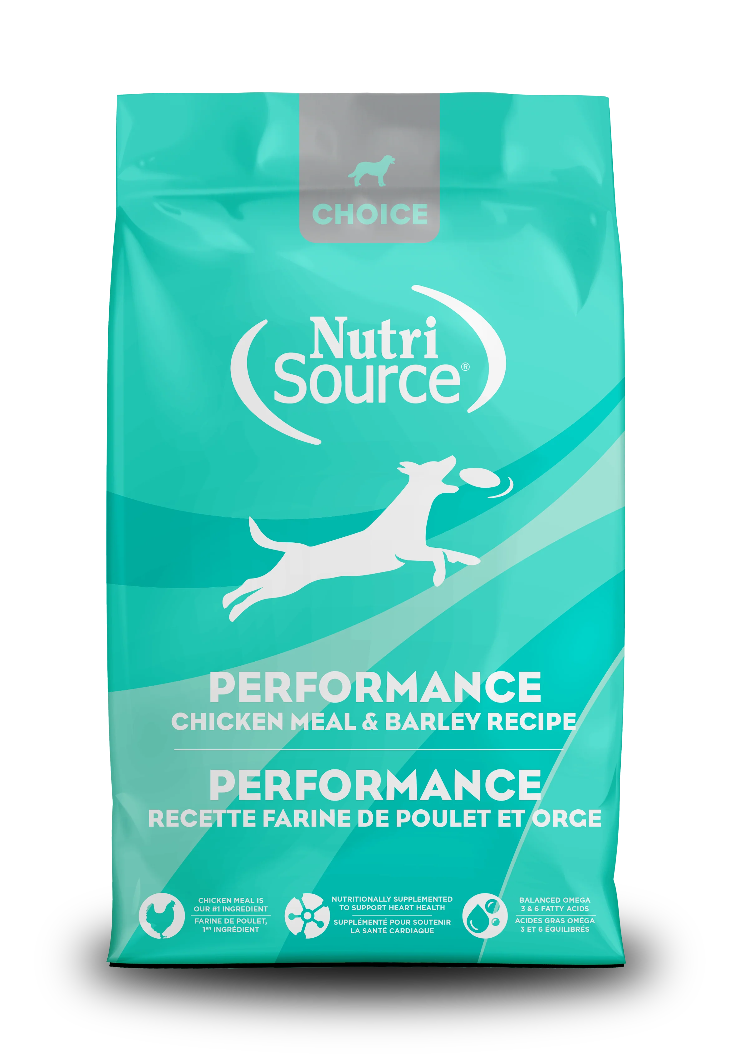 NutriSource Choice ALS Performance Dry Dog Food Chicken 40 lb