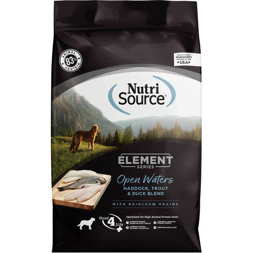 NutriSource Elements Series Open Waters Blend Dog Food 8 / 4 lb - Image 2