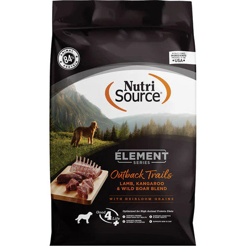 NutriSource Elements Series Outback Trails Blend Dog Food 8 / 4 lb - Image 2