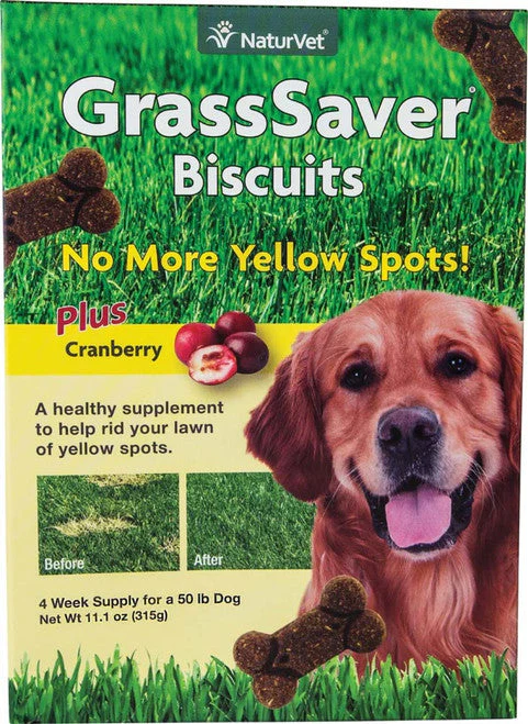 NaturVet GrassSaver Dog Biscuits 11.1 oz - Image 2