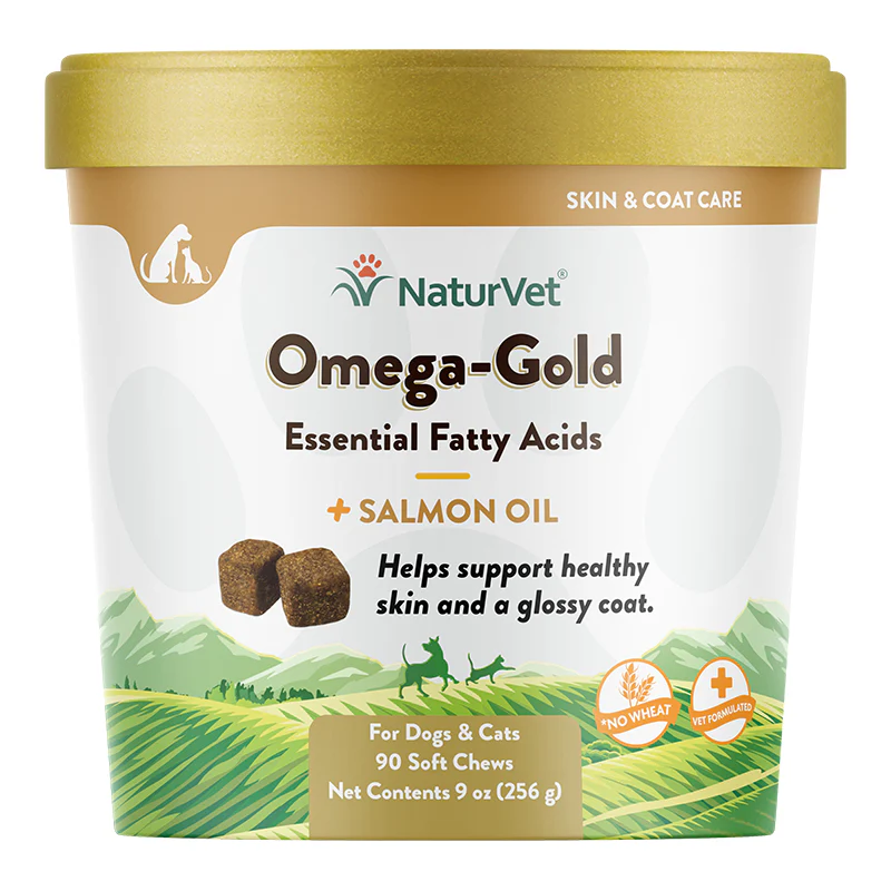 Naturvet Dog Omega Gold Chew 90 Count