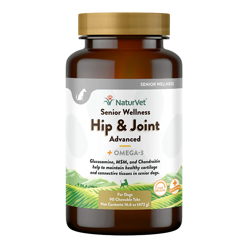 Naturvet Dog Senior Hip & Joint Time Release Tablet 90 Count