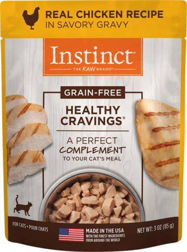 Nature's Variety Instinct Healthy Cravings Tender Chicken Recipe Cat 24/3 oz. {L-1} 699622