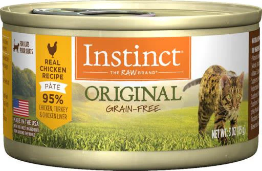 Nature's Variety Instinct Chicken Formula Feline 24/3 Oz {L-1} 699550