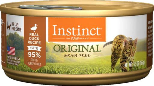 Nature's Variety Instinct Duck Formula Feline 12/ 5.5 Oz {L-1} 699503