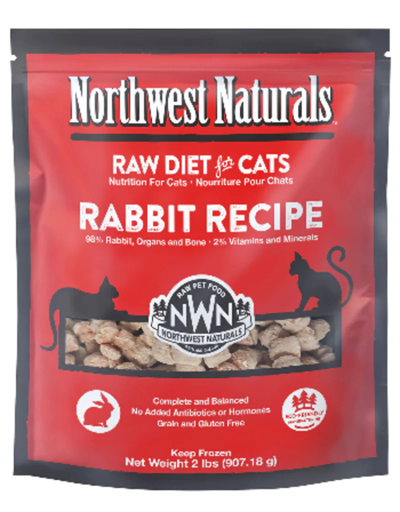 Nwnat Cat Frozen Rabbit 2 Lb {L-x} SD-5