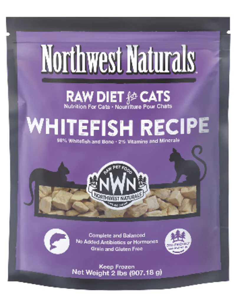 Northwest Naturals Cat Frozen Whitefish 2 LB SD-5