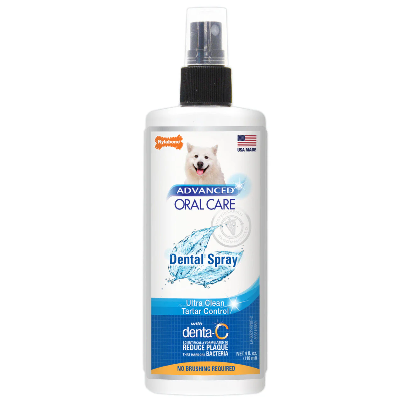 Nylabone Advanced Oral Care Dental Spray Fresh Breath 4 oz. (1 Count)