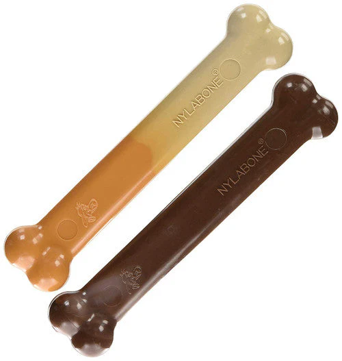 Nylabone Power Chew Flavor Frenzy Durable Dog Chew Toys Twin Pack Funnel Cake & Shish Kabob Large/Giant (2 Count) - Image 2