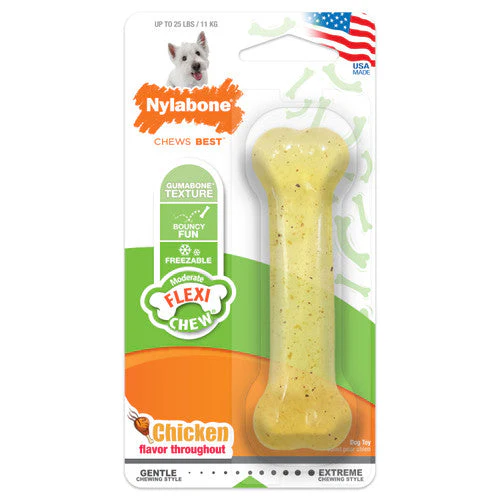 Nylabone Flex Moderate Chew Dog Toy Chicken Small/Regular (1 Count) - Image 2