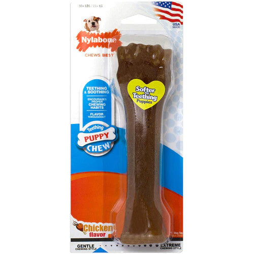 Nylabone Just for Puppies Teething Chew Toy Chicken X-Large/Souper (1 Count) - Image 2