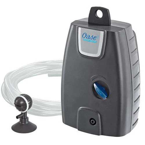 OASE OxyMax 100 Aquarium Air Pump Black - Image 2