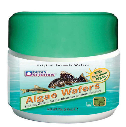 Ocean Nutrition Grazing Wafers Sinking Fish Food 2.6 oz - Image 2