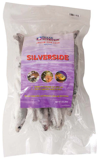 Ocean Nutrition Silversides Frozen Fish Food 8 oz SD-5 - Image 2