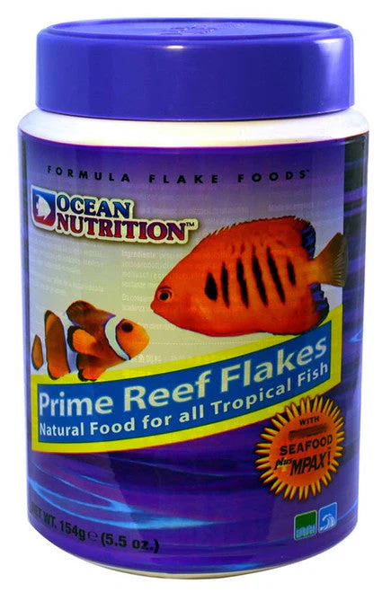 Ocean Nutrition Prime Reef Flakes Fish Food 5.5 oz - Image 2