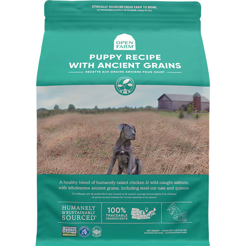 Open Farm Dog Ancient Grain Puppy 4lb