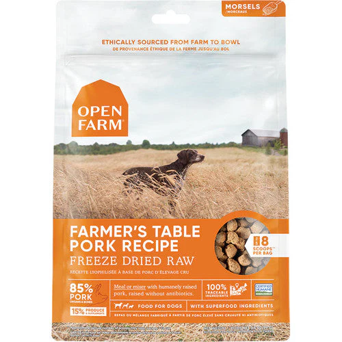 Open Farm Dog Freeze Dried Morsels Pork 3.5oz - Image 2