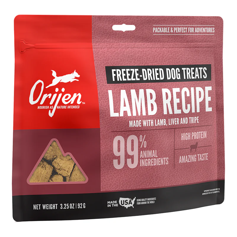 Orijen Freeze Dried Lamb Dog Treats 3.25oz {L+x}