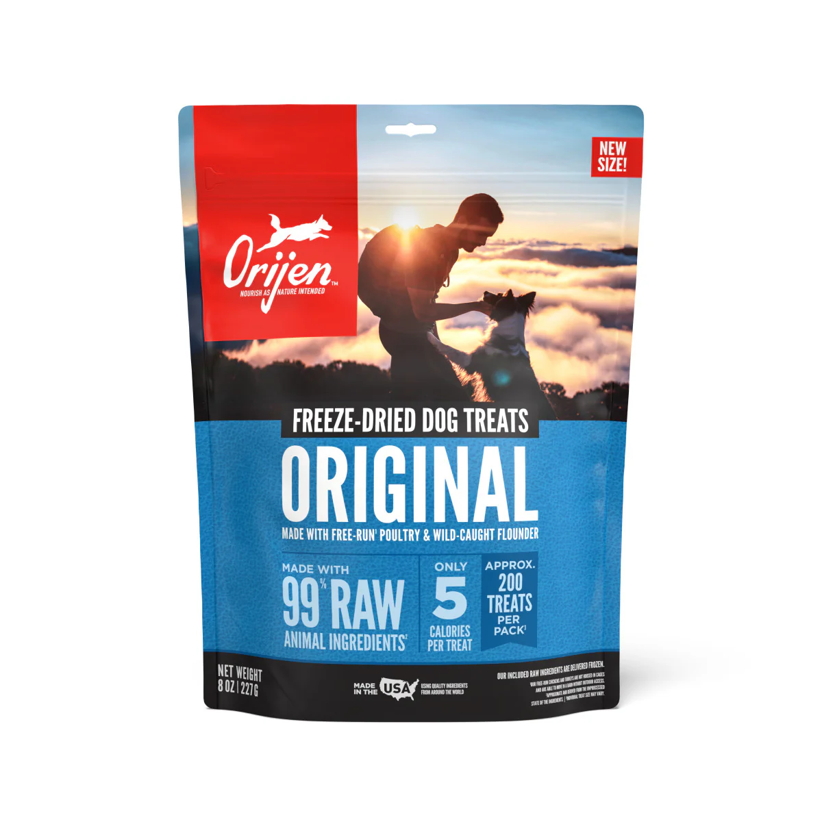 Orijen Freeze-Dried Dog Treats Original 8 oz