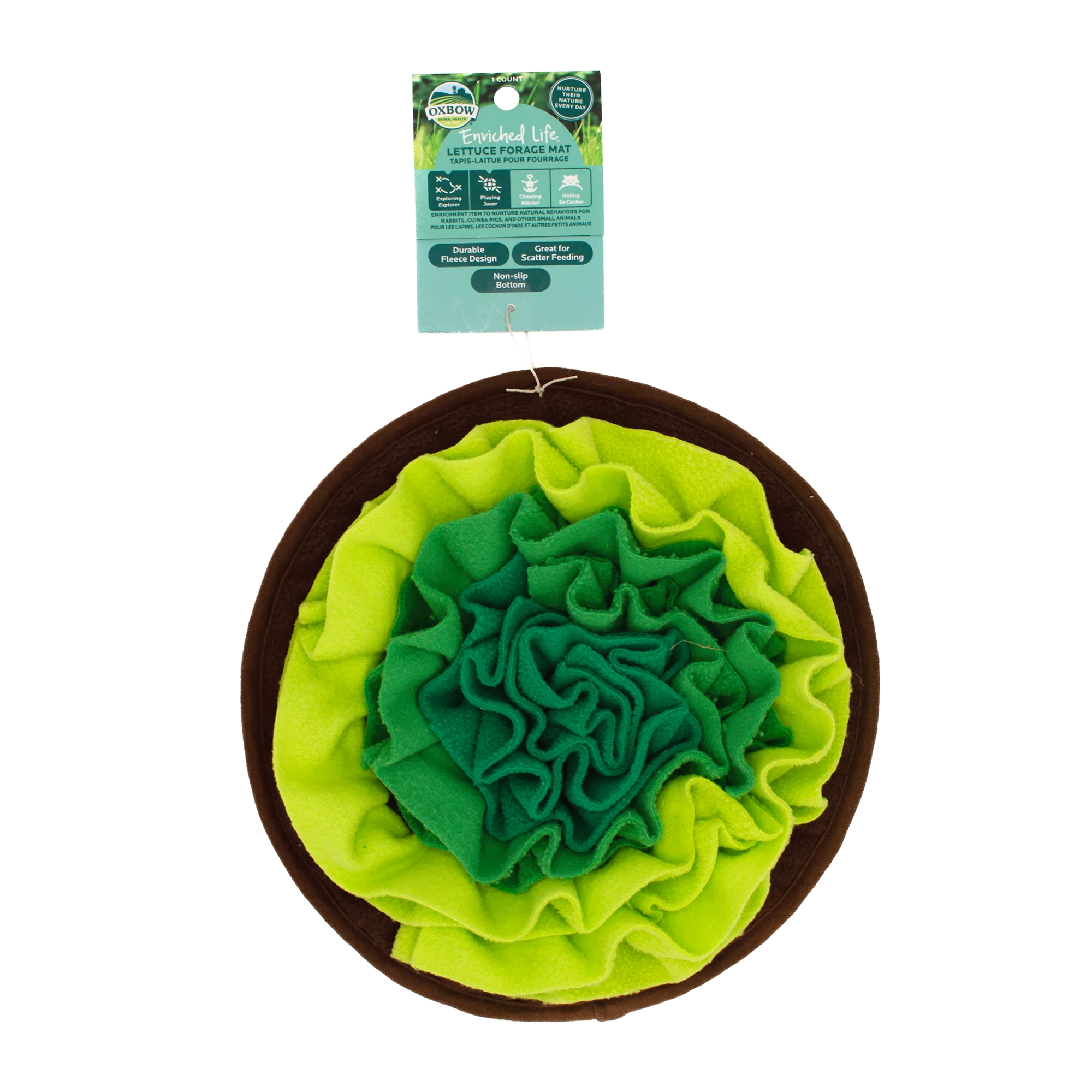 Oxbow Animal Health Enriched Life Small Animal Lettuce Forage Mat