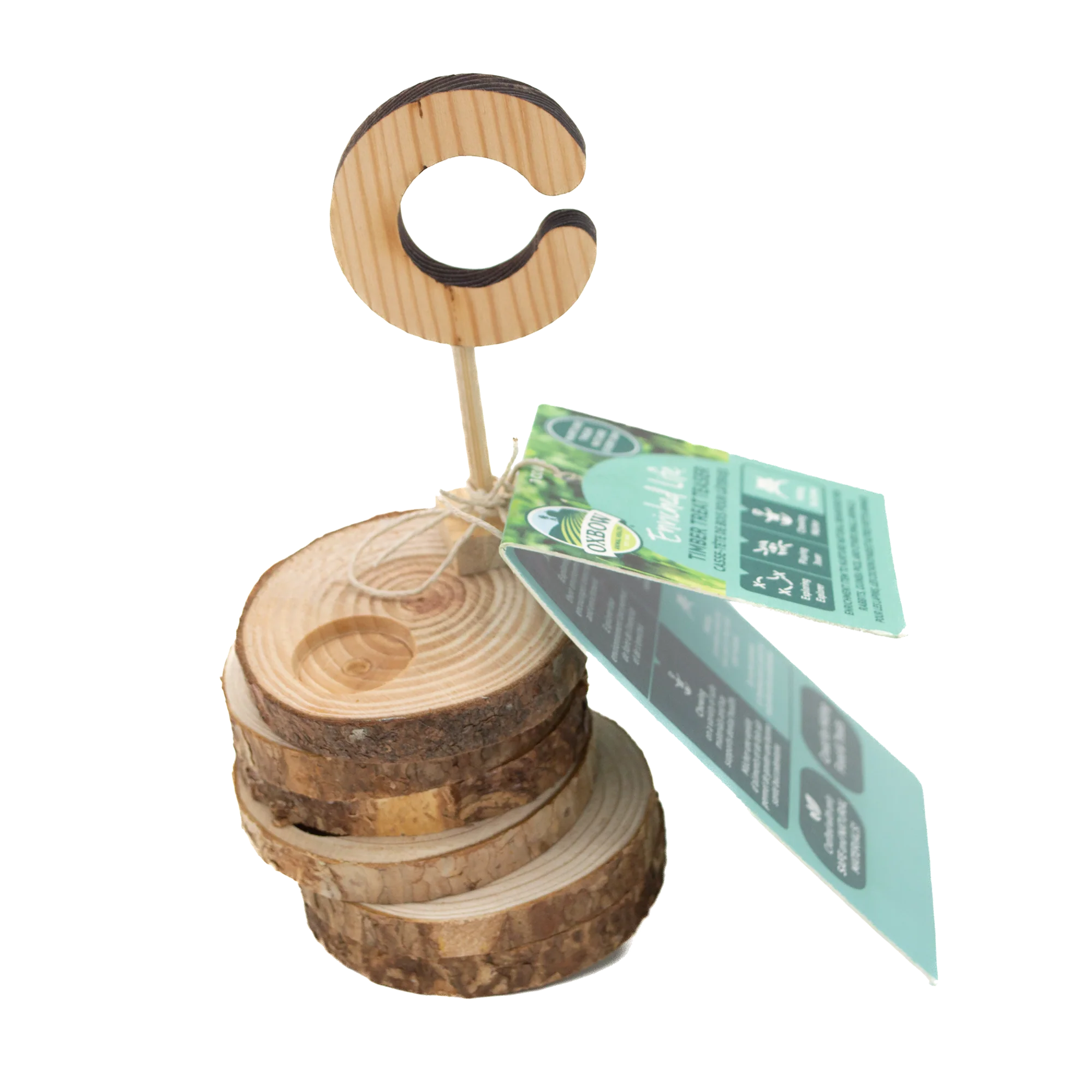 Oxbow Animal Health Enriched Life Timber Treat Teaser Small Animal Chew Toy