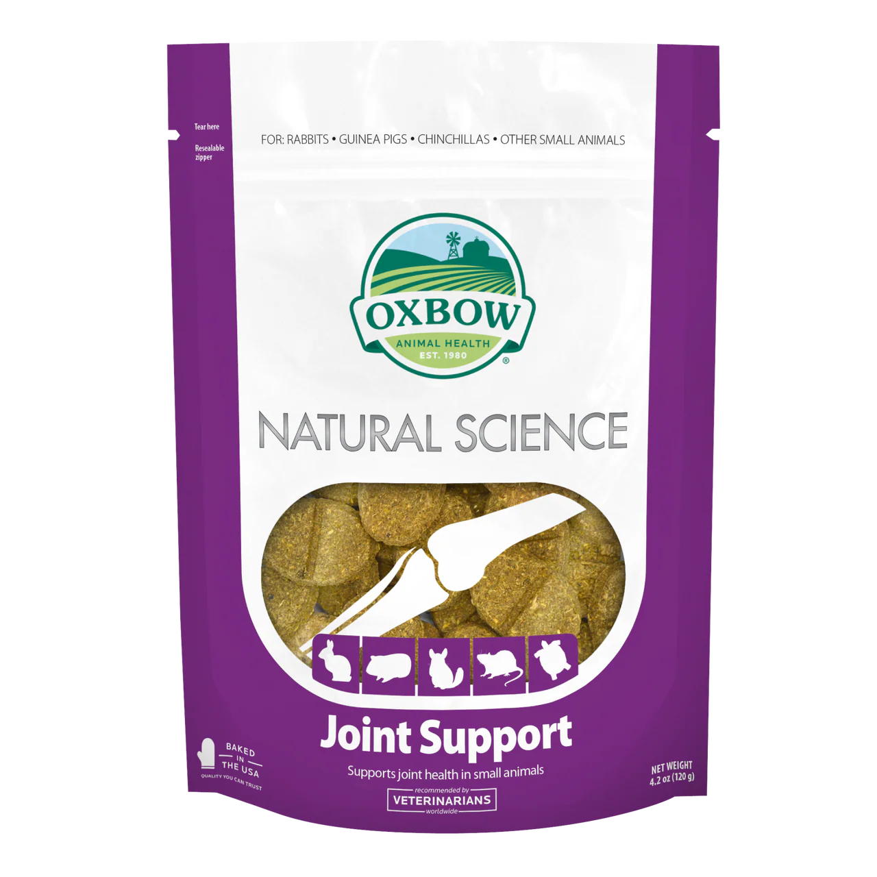 Oxbow Animal Health Natural Science Small Animal Joint Support Supplement 4.2oz