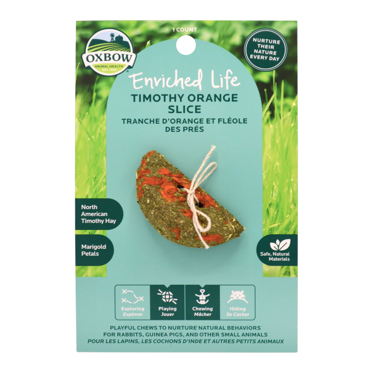 Oxbow Animal Health Enriched Life Timothy Orange Slice Small Animal Chew One Size