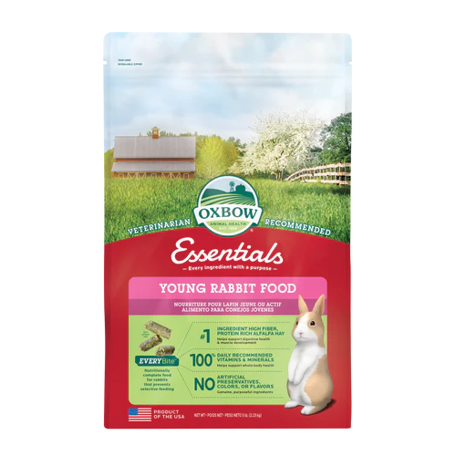 Oxbow Animal Health Essentials Young Rabbit Food 5lb - Image 2