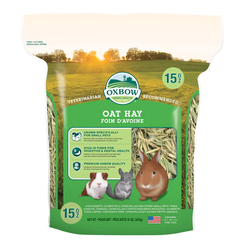 Oxbow Animal Health Oat Hay Small Animal Treat 15oz - Image 2