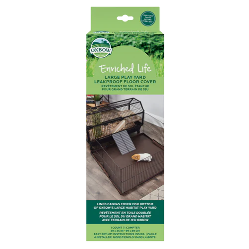Oxbow Animal Health Enriched Life Leakproof Play Yard Floor Cover LG - Image 2