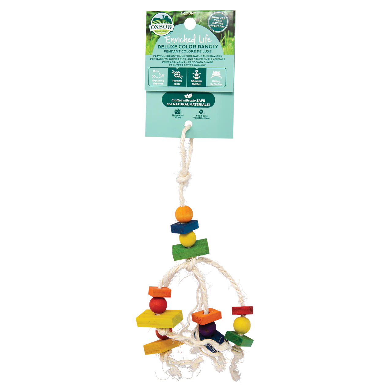 Oxbow Animal Health Enriched Life Deluxe Color Dangly Small Animal Toy One Size