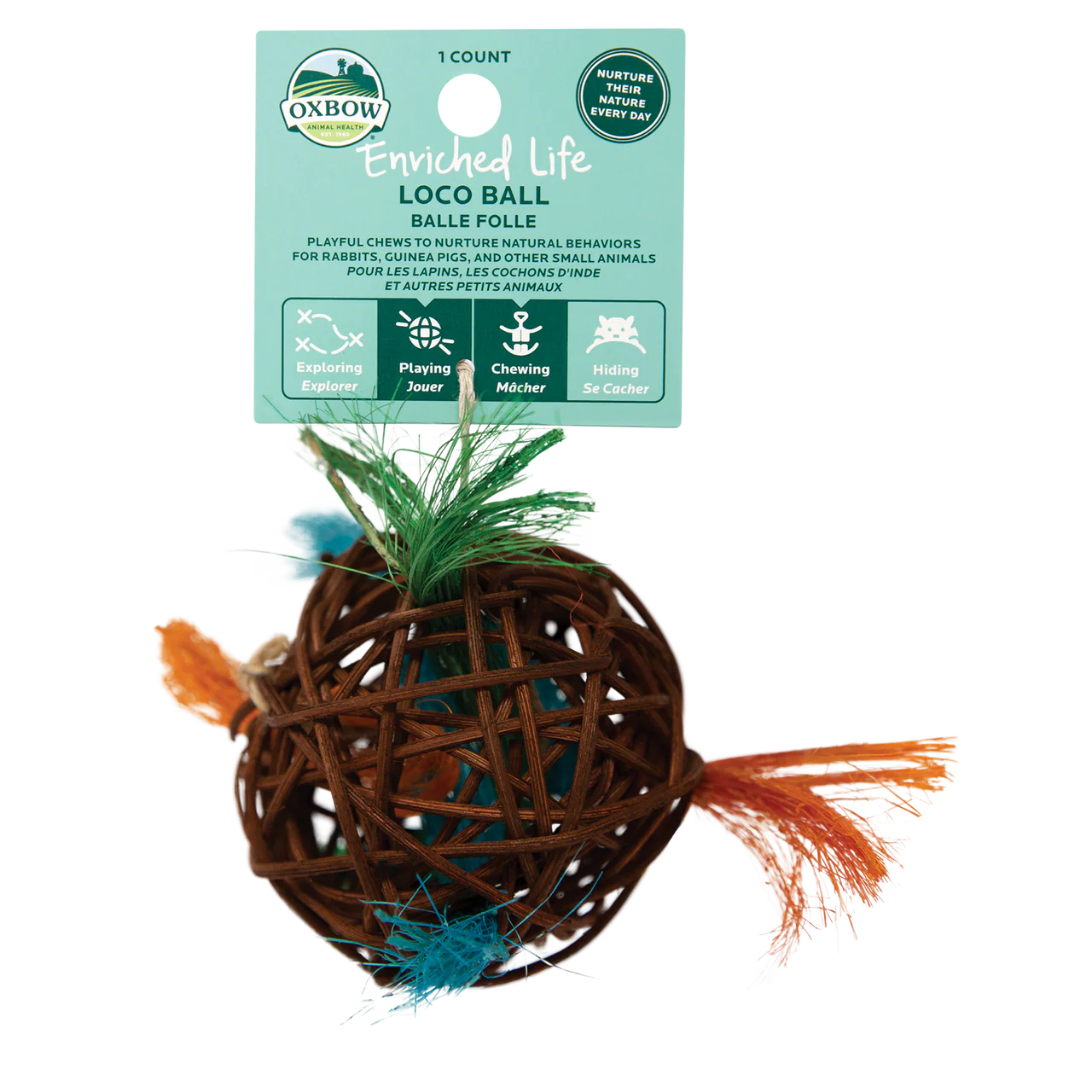 Oxbow Animal Health Enriched Life Loco Ball Small Animal Toy One Size