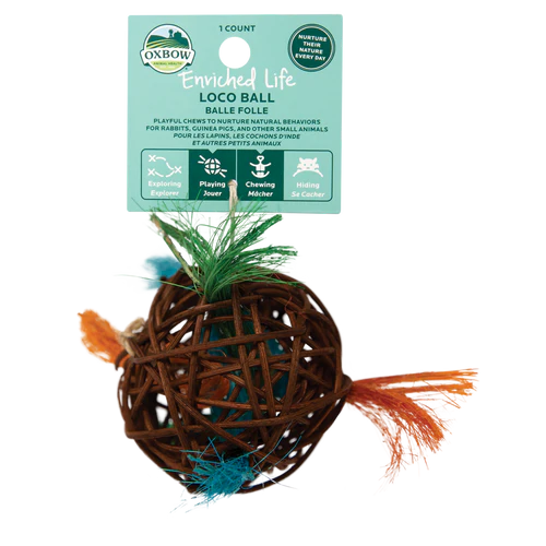 Oxbow Animal Health Enriched Life Loco Ball Small Animal Toy One Size - Image 2