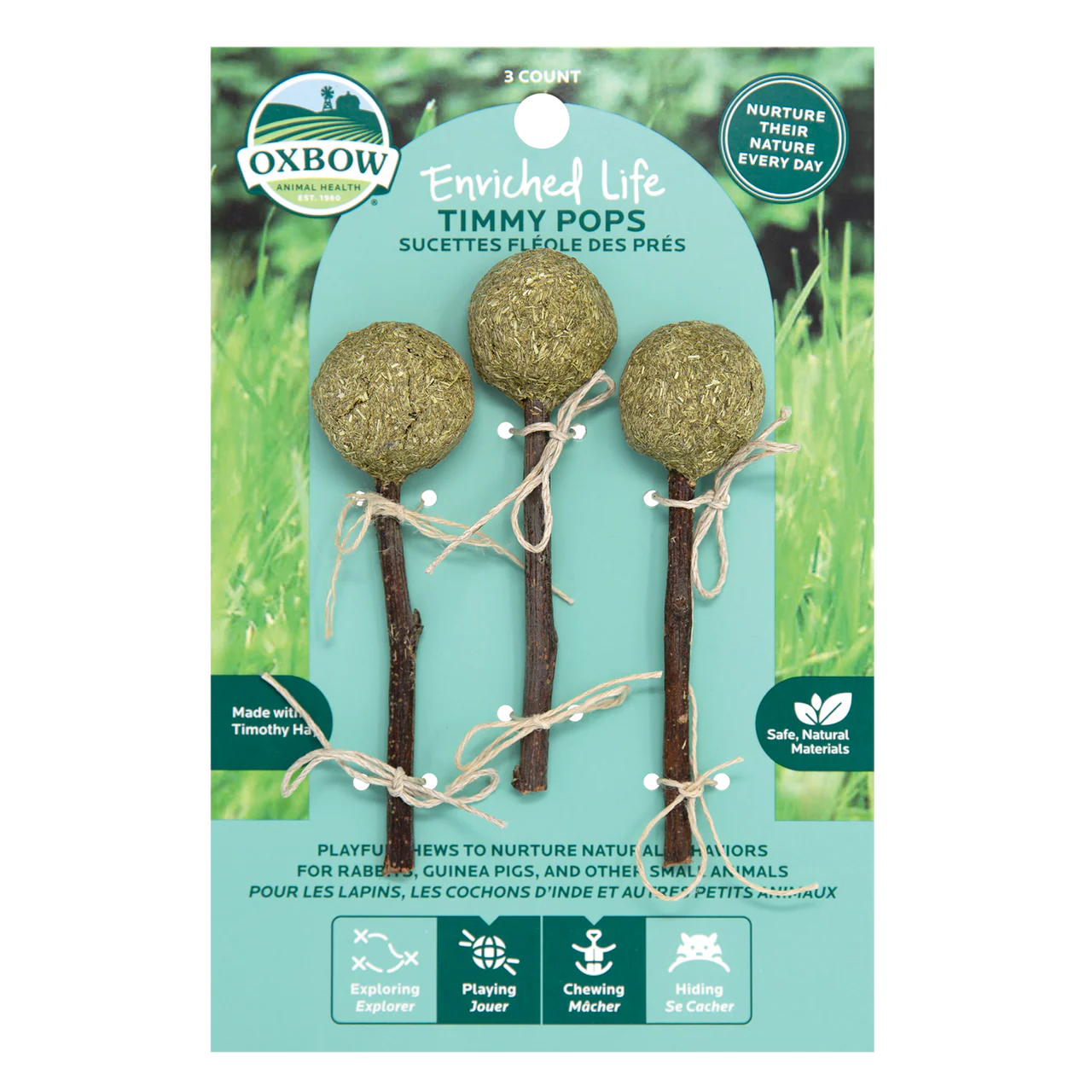 Oxbow Animal Health Enriched Life Timmy Pops Small Animal Toy One Size