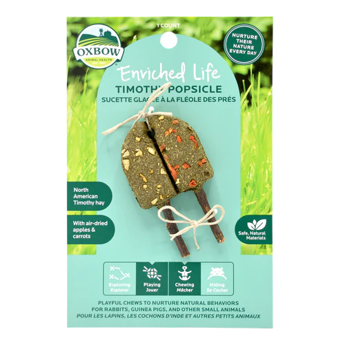Oxbow Animal Health Enriched Life Timothy Popsicle Small Animal Chew One Size - Image 2