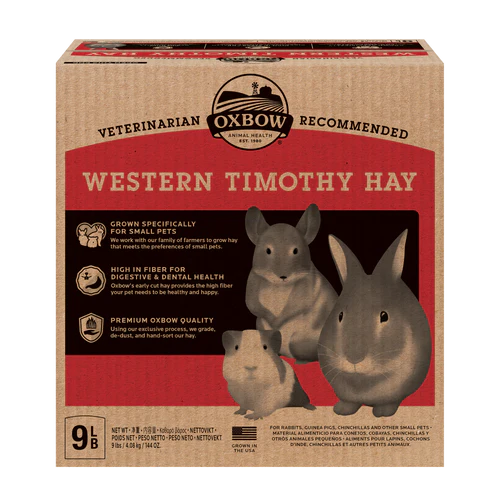 Oxbow Animal Health Western Timothy Hay 9lb - Image 2