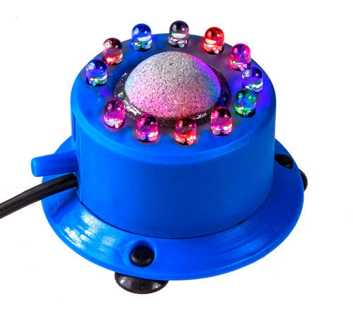 Penn-Plax Round LED Air Stone Blue 3 in x 2 in - Image 2