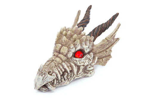 Penn-Plax Dragon Skull Gazer Aquarium Ornament 3in SM - Image 2
