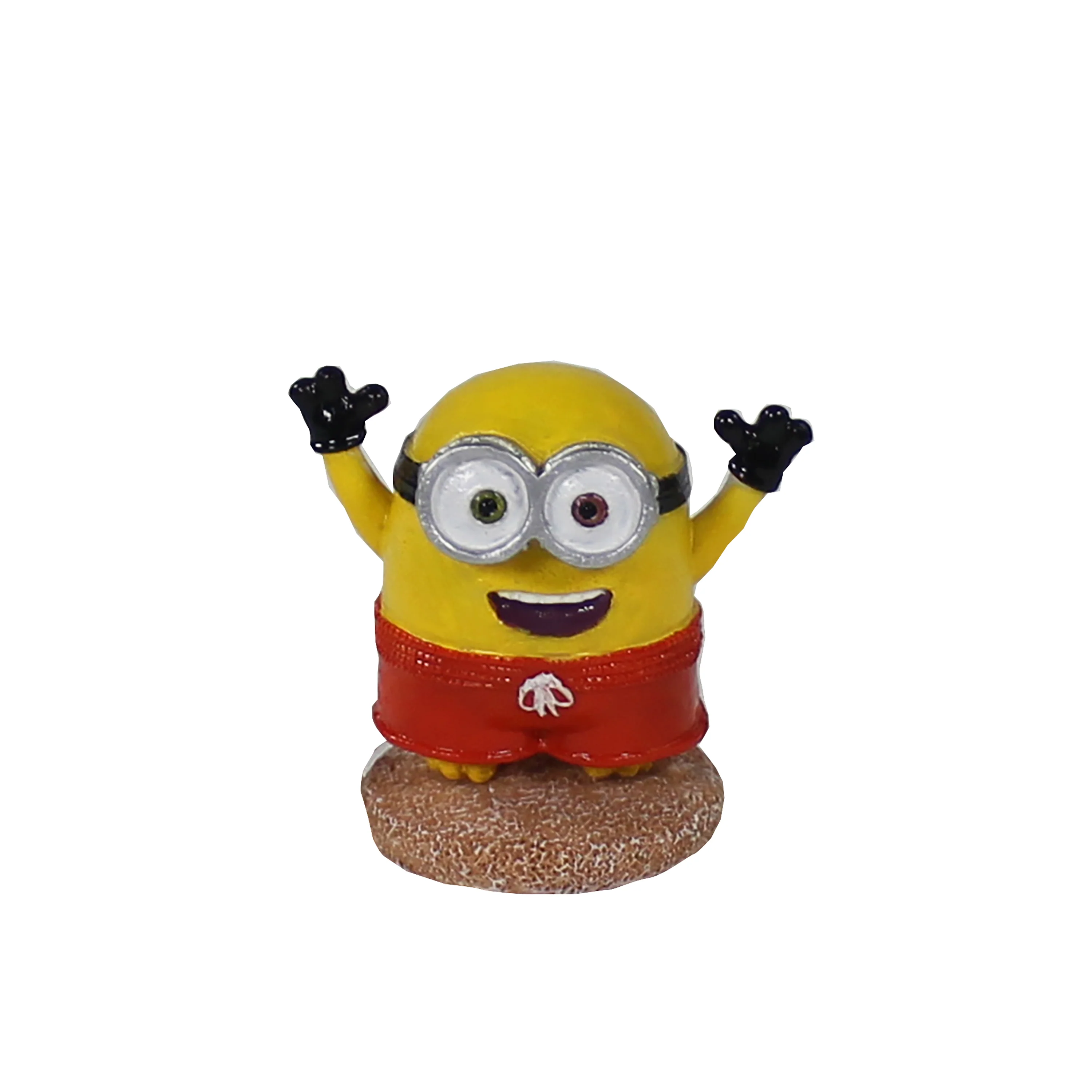Penn-Plax Minions Beach Buddies Aquarium Ornament Bob Mini