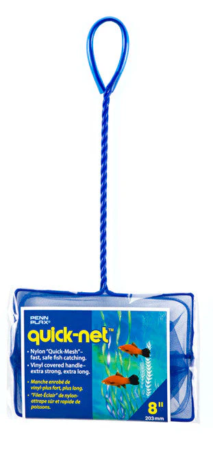 Penn-Plax Quick-Net Standard Handle Green 8 Inches X 6 Inches - Image 2