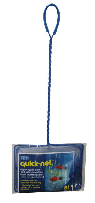 Penn-Plax Quick-Net Long Handle Green 8 Inches X 6 Inches - Image 2